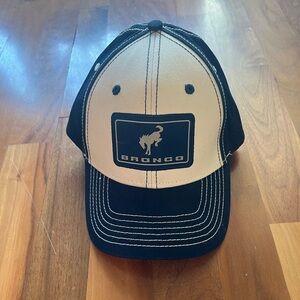 Bronco Two-Tone Trucker Hat - Navy & Tan